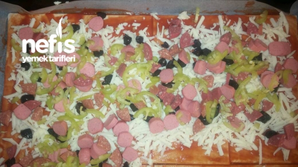 Milfoylu Kapali Pizza